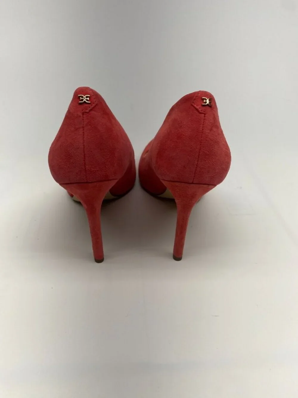 Sam Edelman Womens Vienna Red Suede Pointed Toe Heel Sz 8